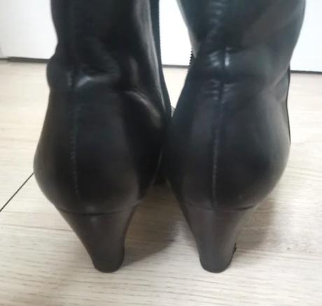 Högl - pohodlné kožené čižmičky, 37