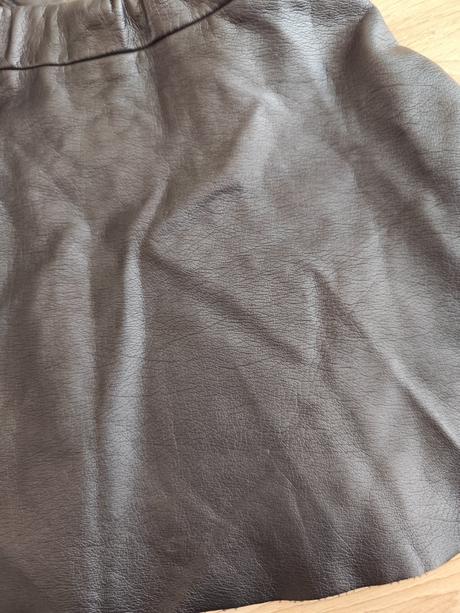 Kožená sukňa, h&m,116