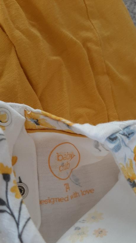 Letne saty baby club velkost 74, baby club,74