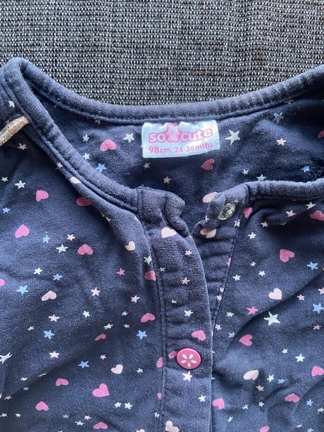 Komplet tričko+nohavice+mikina+pančuchy, h&m,98