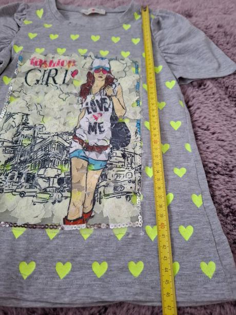 Tričko srdieckove veľ.134, 134