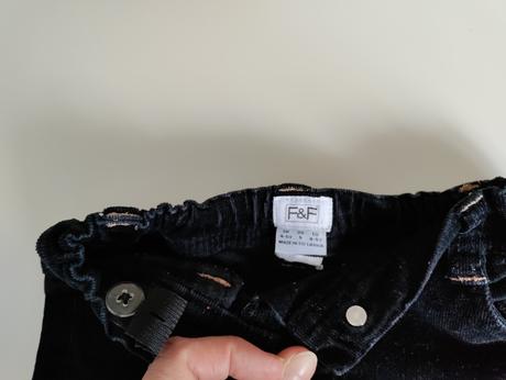 Menšestrove nohavice, f&f,104