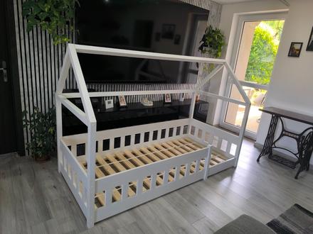 Domčeková posteľ, šírka (cm): 90,dĺžka (cm): 200