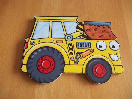 Anglická knižka pre deti - digger,