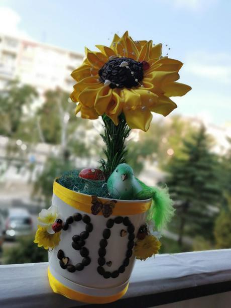 Slnečnicky v črepníčku, 