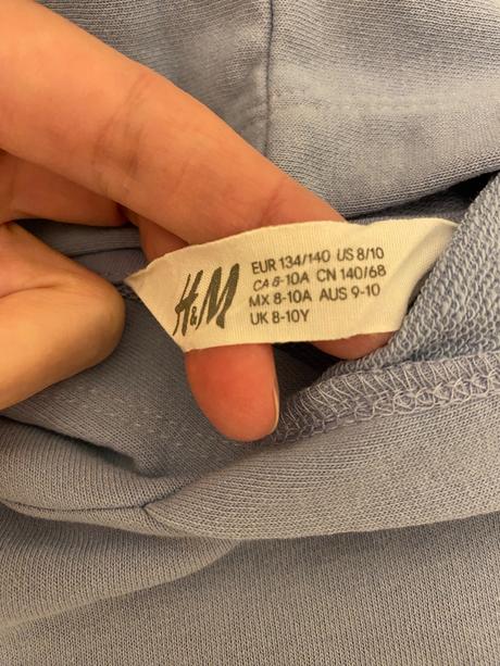 Detská mikina, h&m,134
