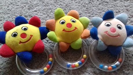 Sada slniečok hrkálky, 