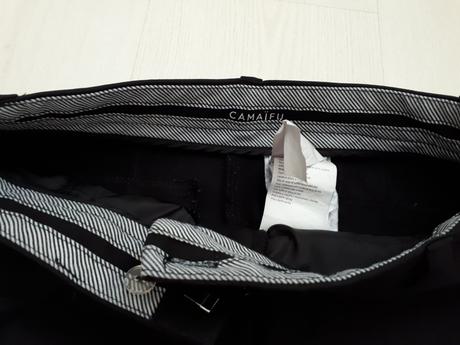 7/8 elegantné nohavice v.34/36, xs, camaieu,xs