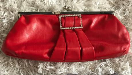 Cervena spolocenska kabelka, 