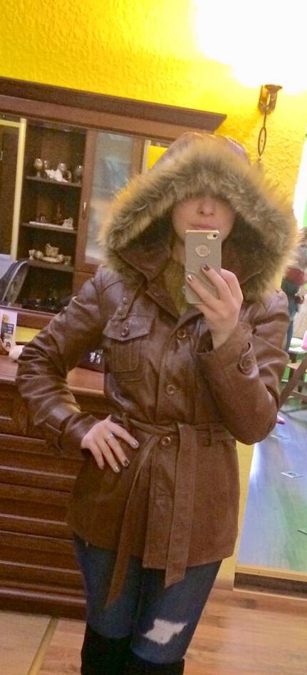 Damska kozenna bunda, 36