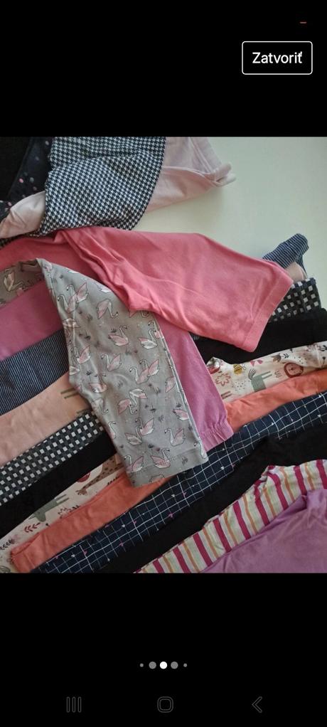 Legíny 17ks 6/7 rokov, h&m,122