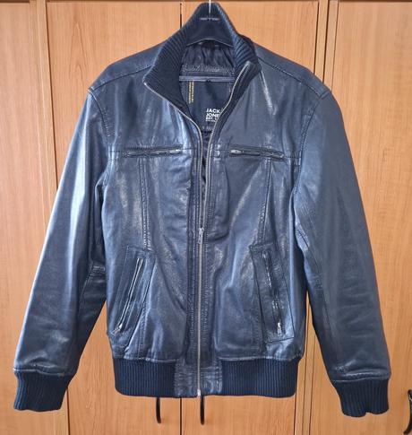 Panska kozena bunda jackjones l, l