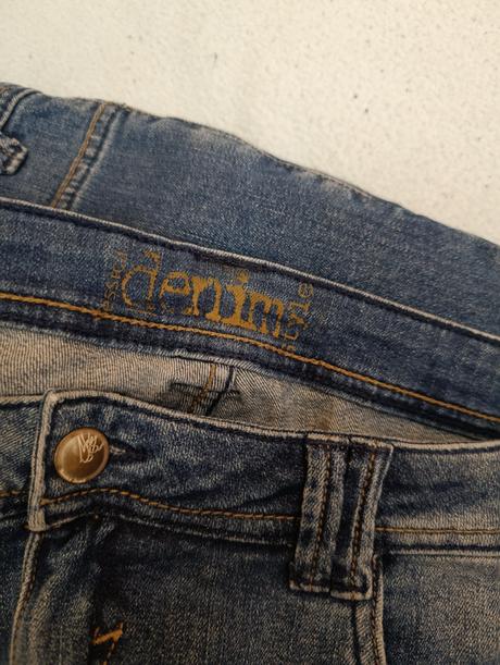 Dámské trištvrťáky, denim,48