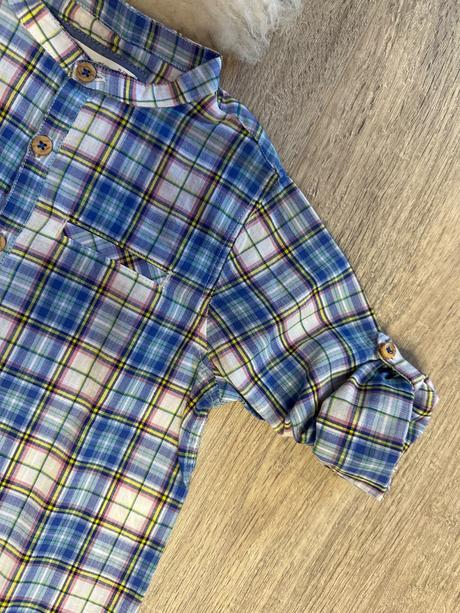 Károvaná košielka, zara,98