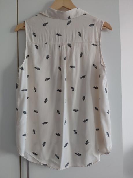 Blúzka s motivom pierok, h&m,38