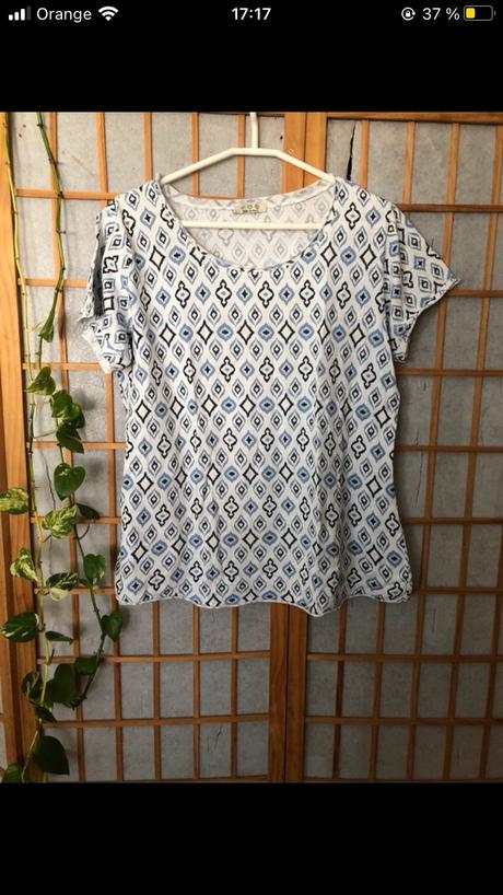 Biele tričko/ biele bavlnené tričko, xl