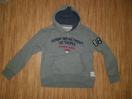 Mikina lee cooper s klokan vreckom, lee cooper,104