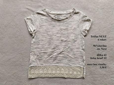 Tričko next, next,<50 / 116