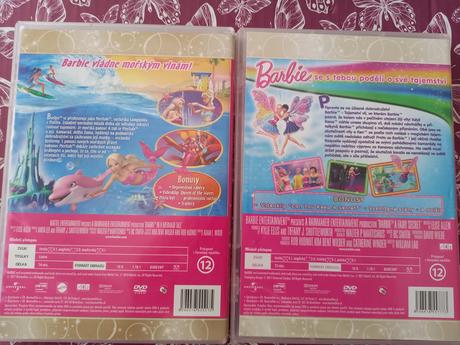 Barbie dvd 6 ks, 
