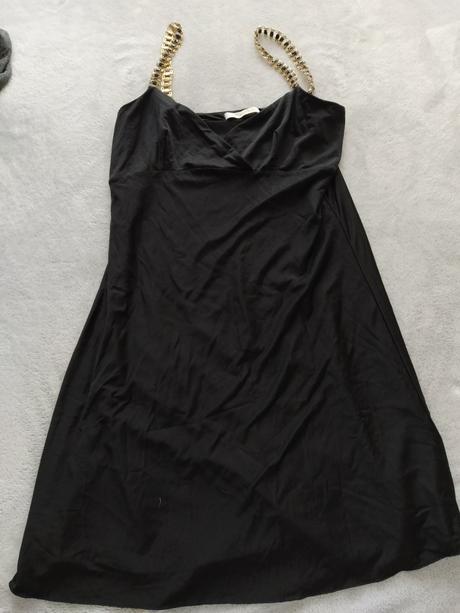 Šaty saténové anna bianini, s