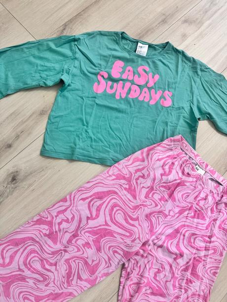 Dievčenske pyžamko, h&m,158