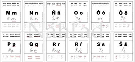 Spoznaj abecedu - slová (pdf súbor), 