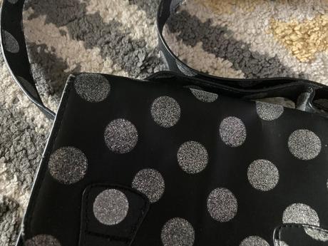 Bodkovaná kabelka, h&m