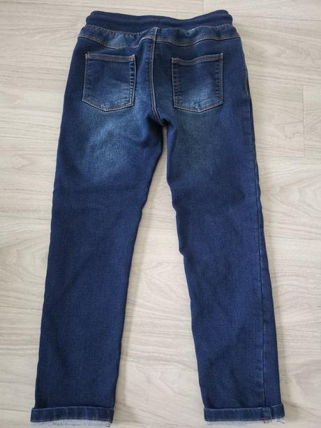 Elastické rifle 122/128, pepco,122