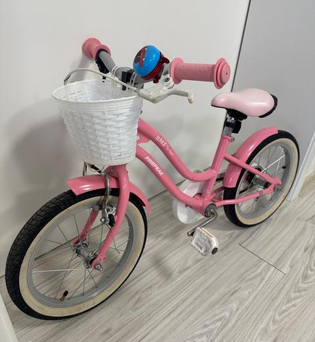 Ružový bicykel, bmx,16