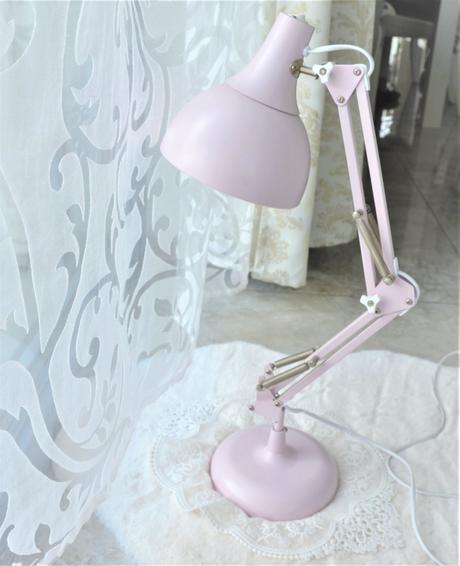 Študentská lampa-ružová, 