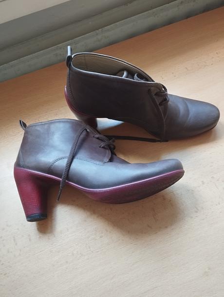 Koženne topánky ecco, ecco,39