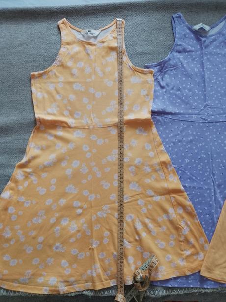 Dievčenské letné šaty ( 3 ks), h&m,146