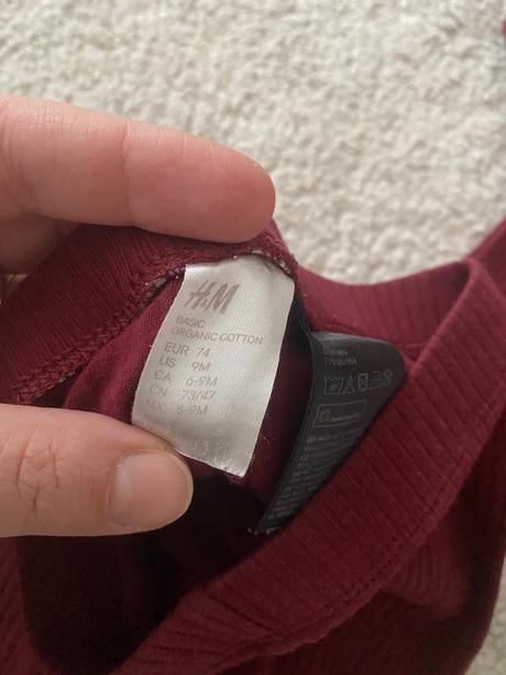 Rebrovaná suprava h&m, h&m,74