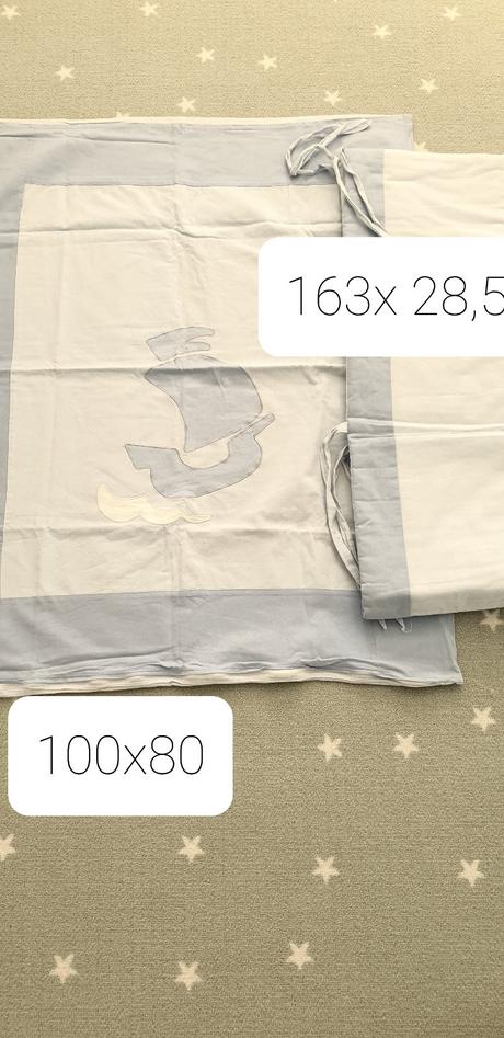 Mantinel okolo postielky, šírka (cm): 30,dĺžka (cm): 160