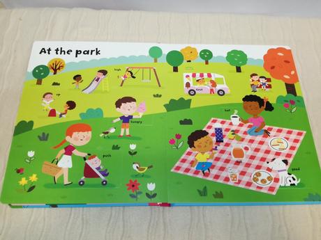 Usborne lift the flap word book,