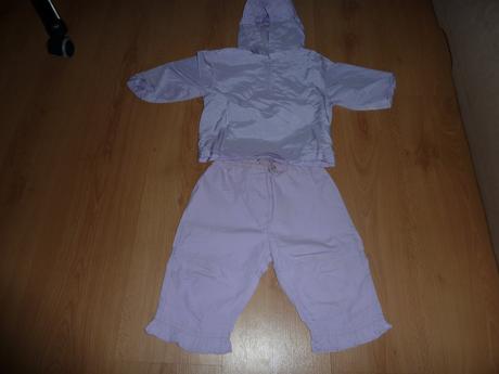 Dievčenská bundička a nohavičky , 80