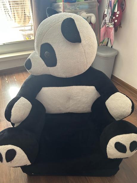 Detské rozkladacie kresielko panda, 