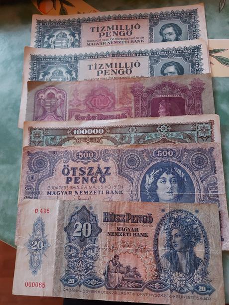 Stare madarske bankovky, 