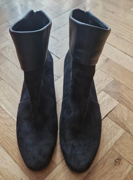 Kožené členkové čižmičky zn. arche, 40