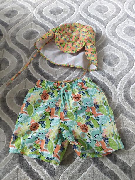 Plavky s kupacou čiapkou z10, lupilu,110