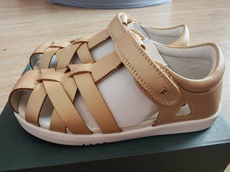 Bobux sandále kp tropicana ii pale gold 28, bobux,28