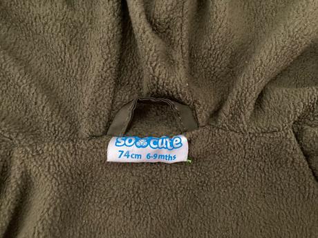 Prechodný overal + vetrovka, 74