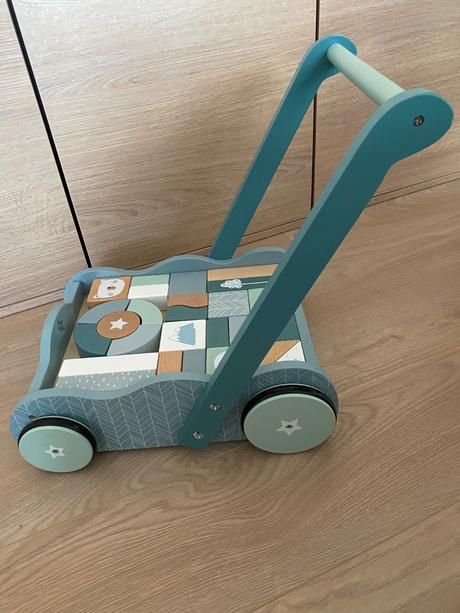 Vozík s kockami litlle dutch, 