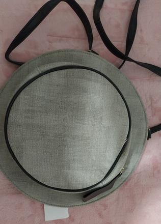 Šeda malá kabelky - malý batoh - 2v1, 