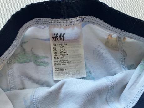 Boxerky, h&m,98