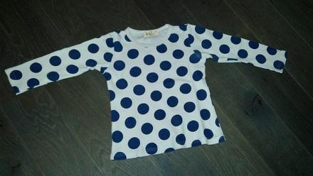 Nadherne tričko z hrubej bavlny vyborny stav 5-7r, 116