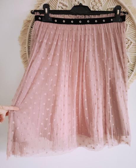 Tylová sukňa po kolená reserved, reserved,m