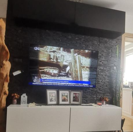 Polystyrenovy obklad čierny, 