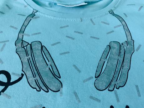 Tričko so slúchadlami, coccodrillo,134