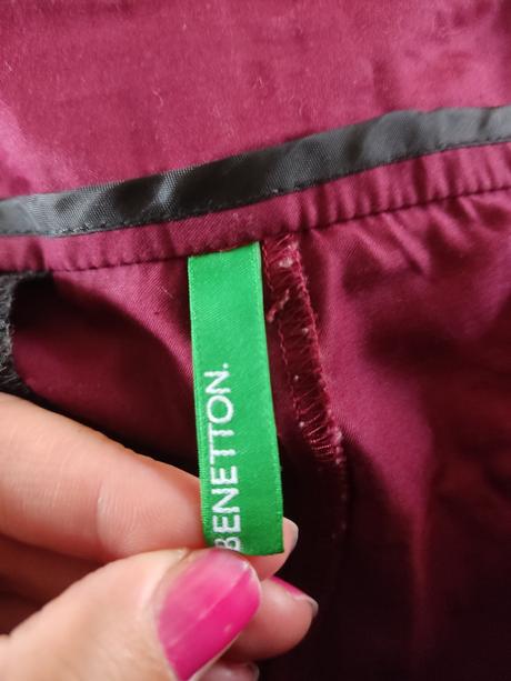 3/4 nohavice, benetton,44
